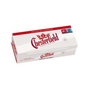 Chesterfield Red Hülsen 200 Stk.