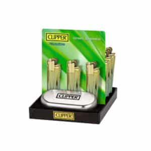 Feuerzeug CLIPPER Metall Green