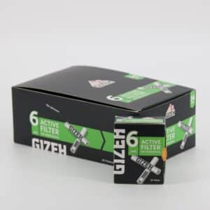 GIZEH BLACK Active Filter ø 6mm 34er