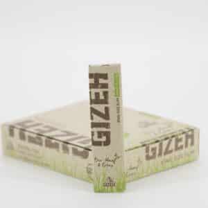 GIZEH Hanf + Gras King Size Slim Papers 34 Stk. in VE25