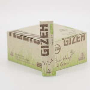 GIZEH Hanf + Gras King Size Slim Papers + Tips 34 Stk. in VE24