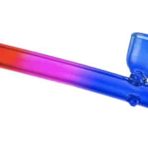 Handpfeife aus Glas Mehrfarbig" 14cm"