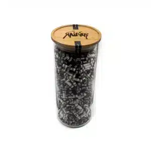 Kailar Aktivkohlefilter Slim Size ø 6mm Weiß/Schwarz 825er Glas
