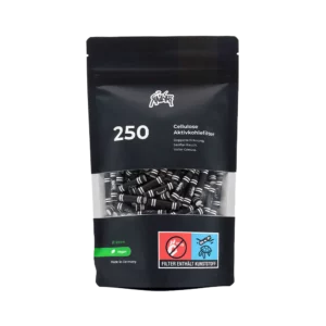 Kailar Aktivkohlefilter Slim Size ø 6mm schwarz 250er