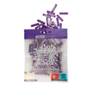 Medusafilters Aktivkohlefilter ø 6mm Violett 100er