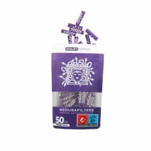 Medusafilters Aktivkohlefilter ø 6mm Violett 50er