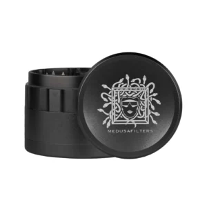 Medusafilters Grinder Aluminium ø 63.4mm Black 4-teilig