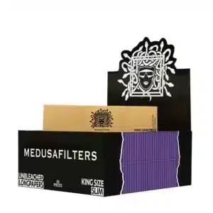 Medusafilters Unbleached King Size Slim Papers 32 Stk. in VE50