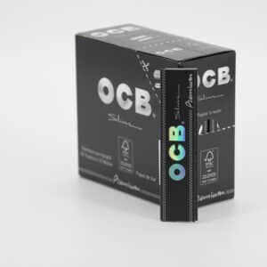 OCB Black King Size Slim Papers 32 Stk. in VE50