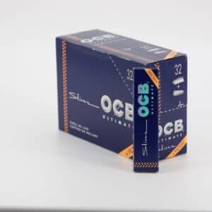 OCB Ultimate King Size Slim Papers +Tips 32 Stk. in VE32