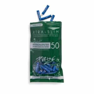 PURIZE Aktivkohlefilter XTRA Slim ø 6mm Blue 50er