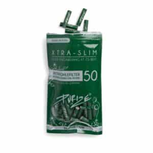 PURIZE Aktivkohlefilter XTRA Slim ø 6mm Green 50er