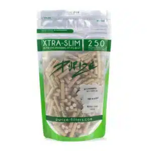 PURIZE Aktivkohlefilter XTRA Slim ø 6mm Organic 250er