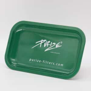 PURIZE Rolling Tray Dark Green Logo (27x16cm)