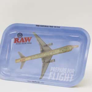 RAW Metal Rolling Tray Flugzeug M (27.5x17.5cm)