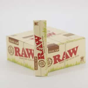 RAW Organic Hemp King Size Slim Papers 32 Stk. in VE50