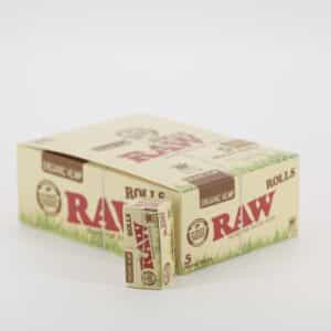 RAW Organic Hemp Rolls 5 Meter in VE24