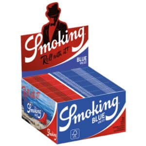 Smoking Blue King Size Slim Papers 33 Stk. in VE50