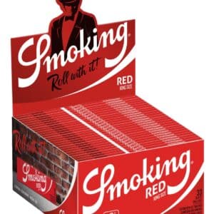 Smoking Red King Size Slim Papers 33 Stk. in VE50