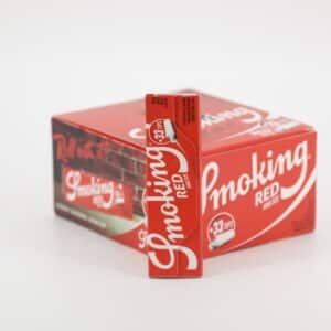 Smoking Red King Size Slim Papers + Tips 33 Stk. VE24