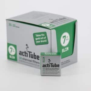 Display: actiTube Aktivkohlefilter SLIM ø 7mm 10er in VE20