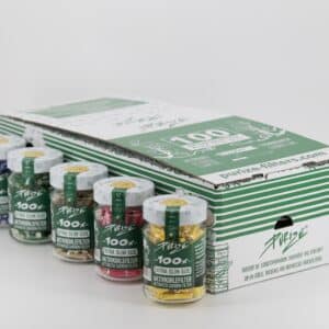 PURIZE Aktivkohlefilter XTRA Slim ø 6mm MIX 100er Glas in VE10