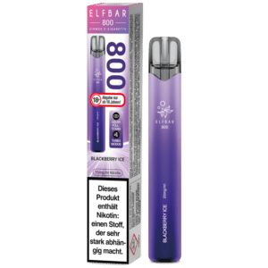 Elfbar 800 Einweg E-Zigarette - Blackberry Ice 20 mg/ml