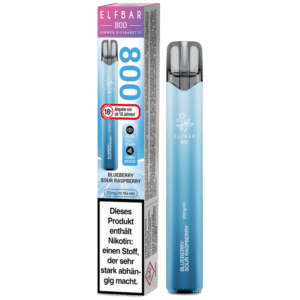 Elfbar 800 Einweg E-Zigarette - Blueberry Sour Raspberry 20 mg/ml