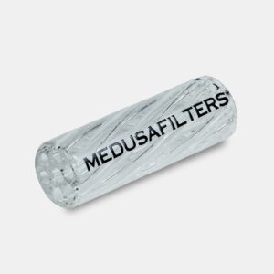 Medusafilters Glass Filter Twisted ø 10 Violett