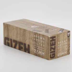 Display: GIZEH BROWN Active Filter ø 6mm 50er in VE10