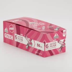 Display: GIZEH PINK Active Filter ø 6mm 50er in VE10