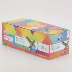 Display: GIZEH RAINBOW Active Filter ø 6mm 50er in VE10