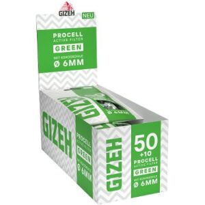 Display: GIZEH Procell Active Filter Grün ø 6mm 60er in VE10