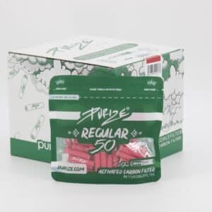 Display: PURIZE Aktivkohlefilter Regular ø 9mm Pink 50er in VE8