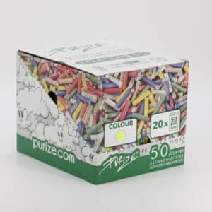 Display: PURIZE Aktivkohlefilter XTRA Slim ø 6mm Yellow 50er in VE20